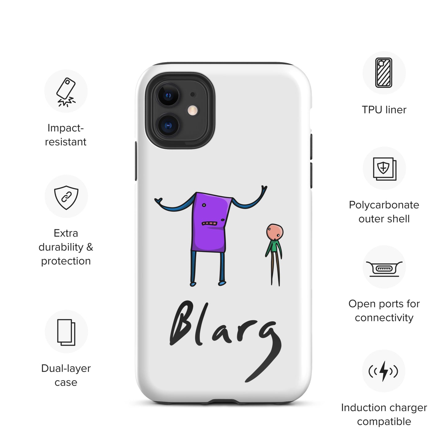 WTF Man Tough Case for iPhone®