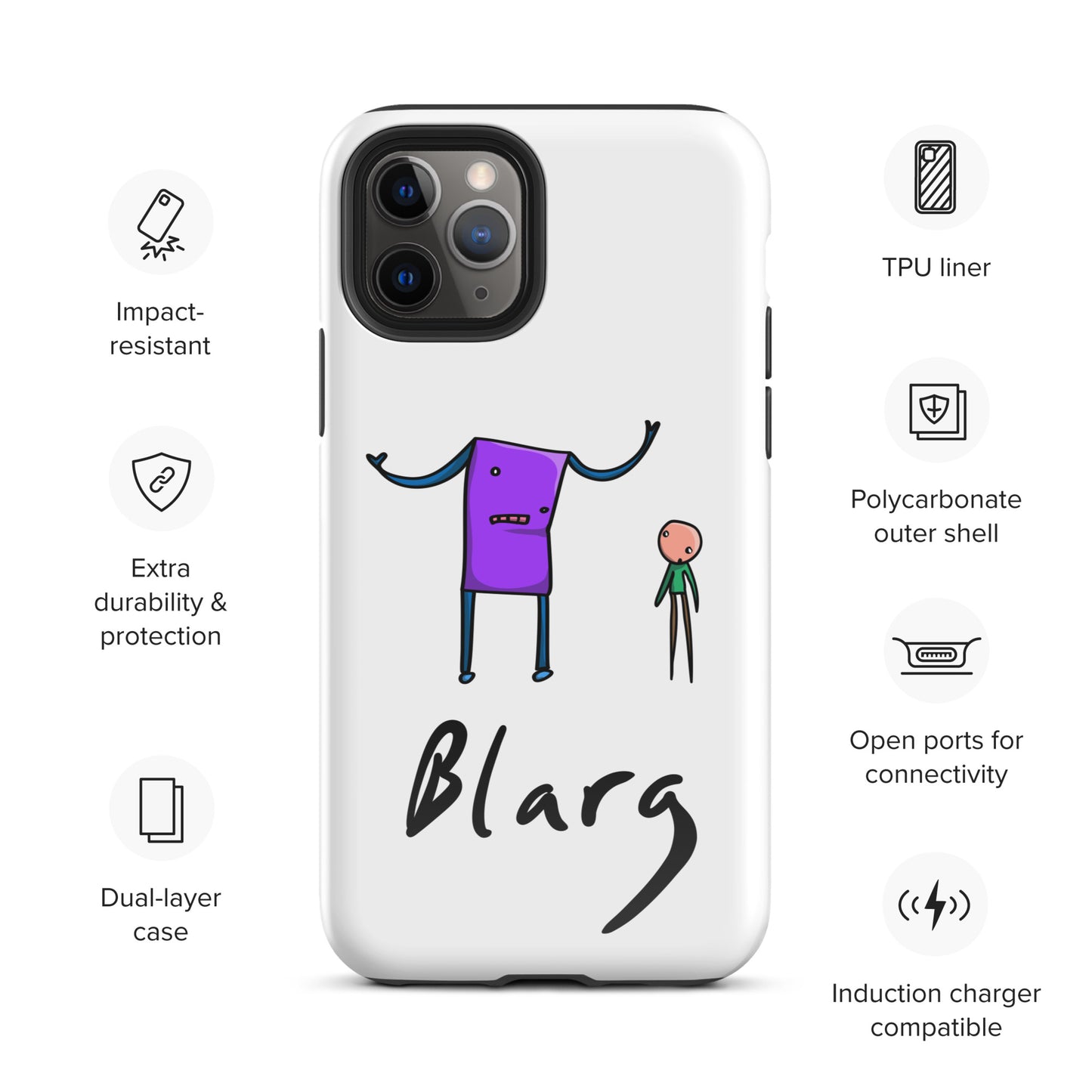 WTF Man Tough Case for iPhone®