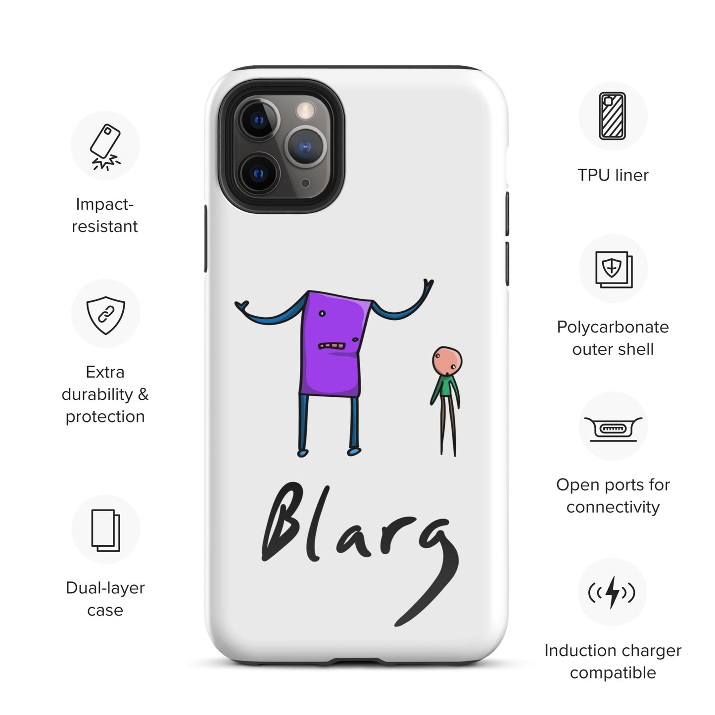 WTF Man Tough Case for iPhone®