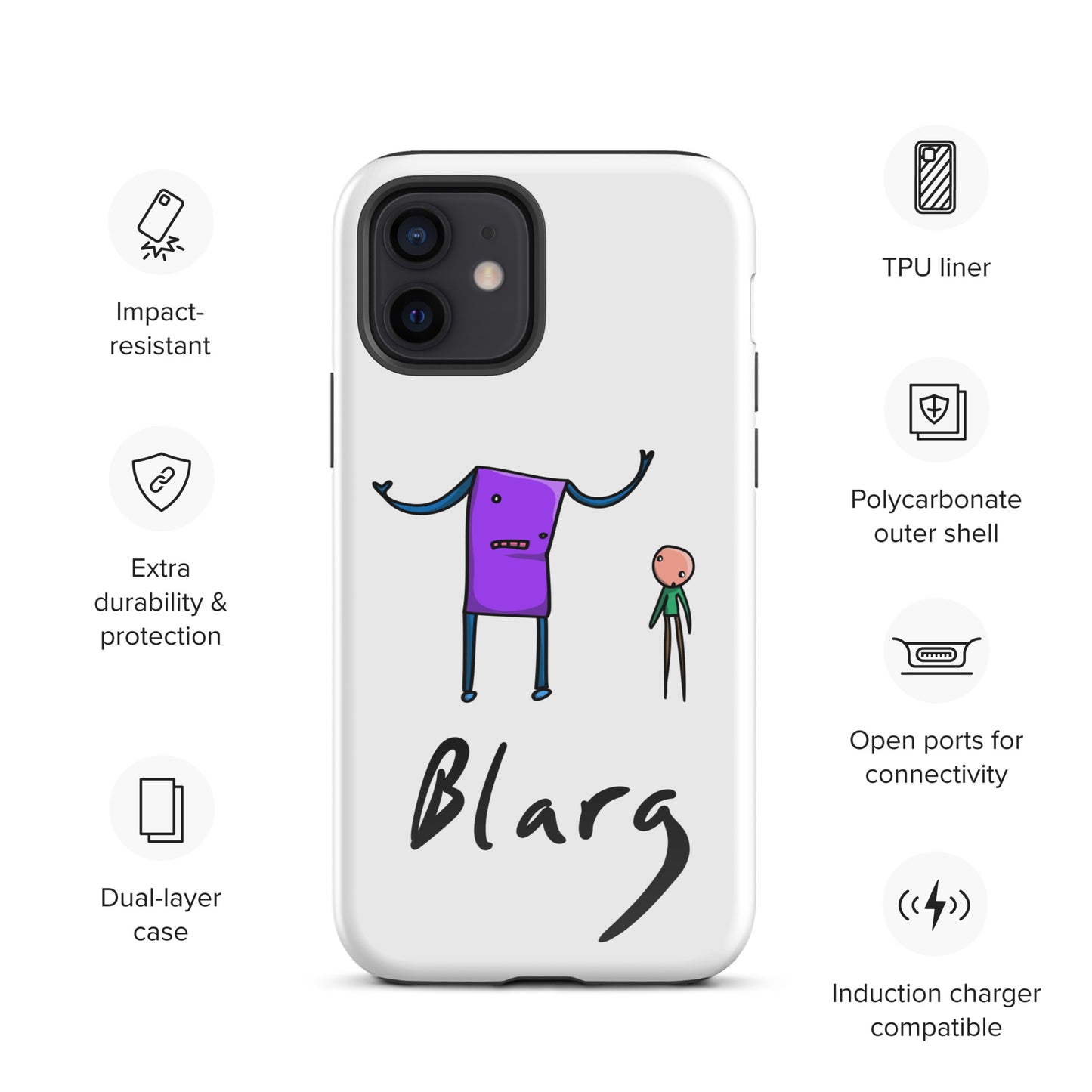 WTF Man Tough Case for iPhone®