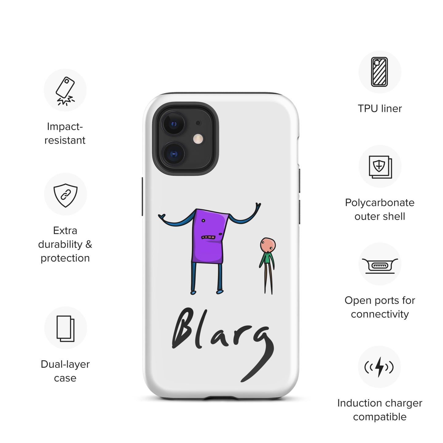 WTF Man Tough Case for iPhone®