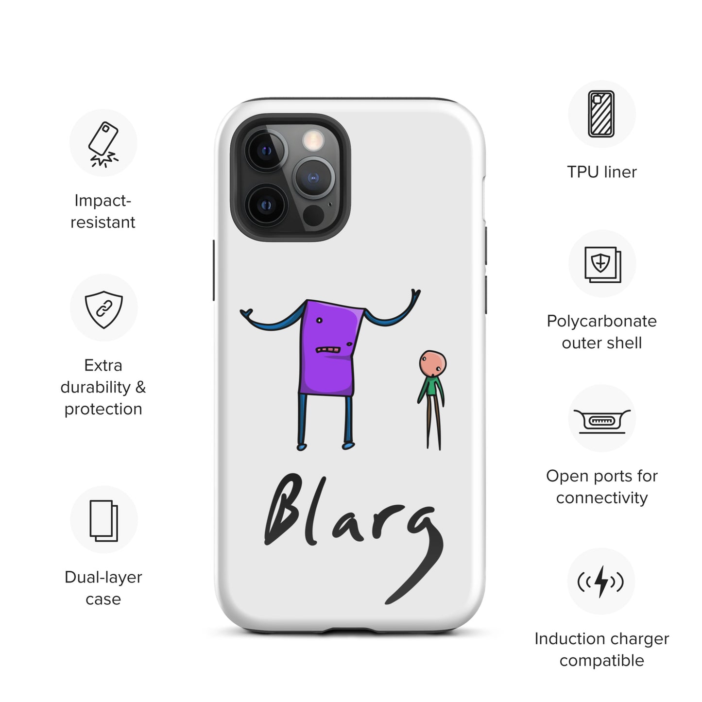WTF Man Tough Case for iPhone®