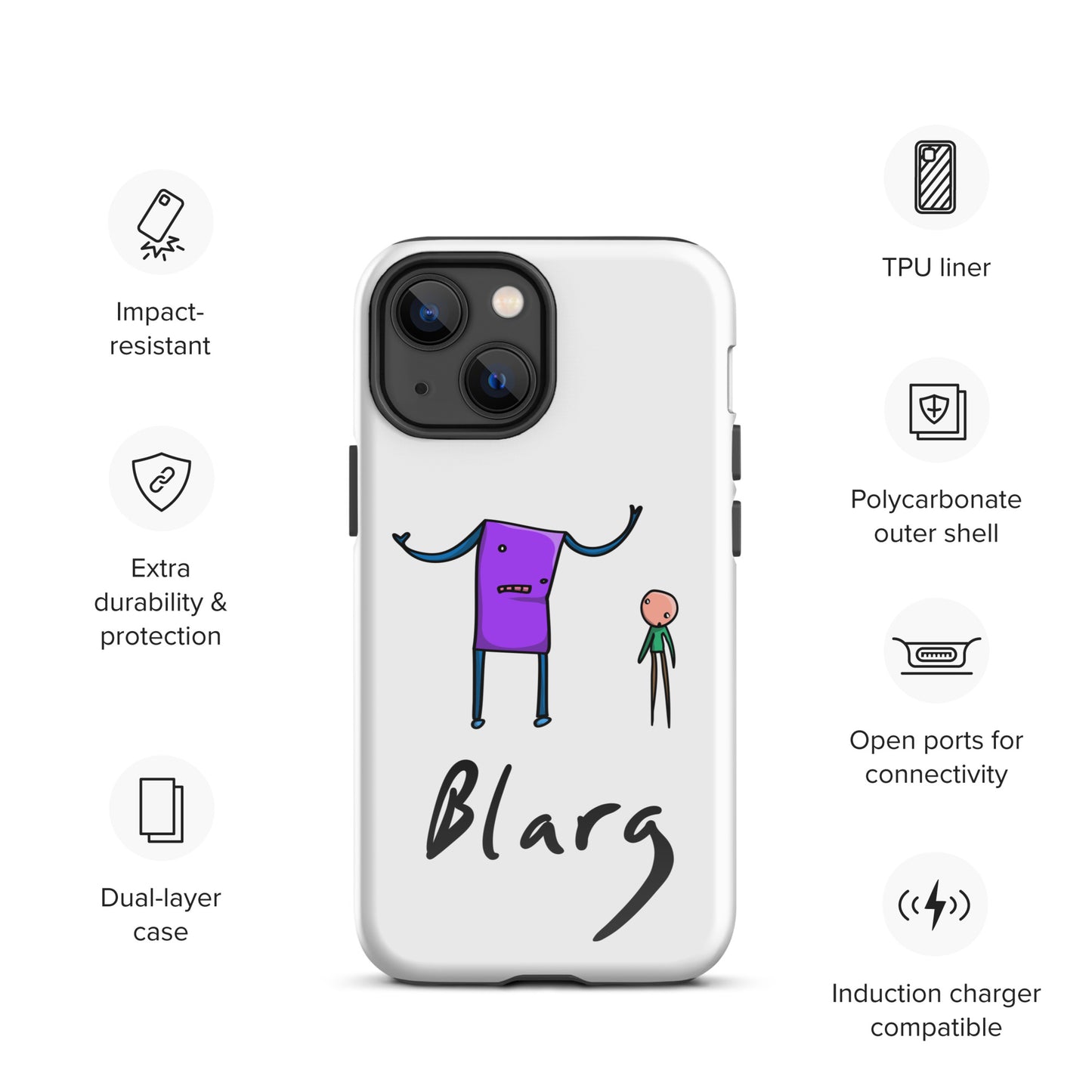 WTF Man Tough Case for iPhone®