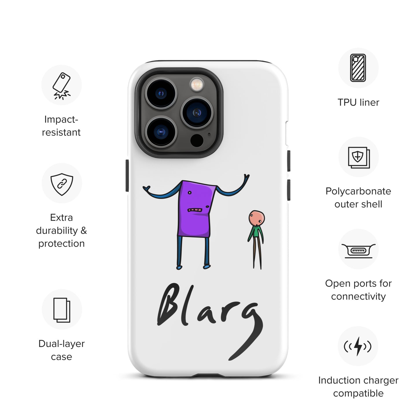 WTF Man Tough Case for iPhone®