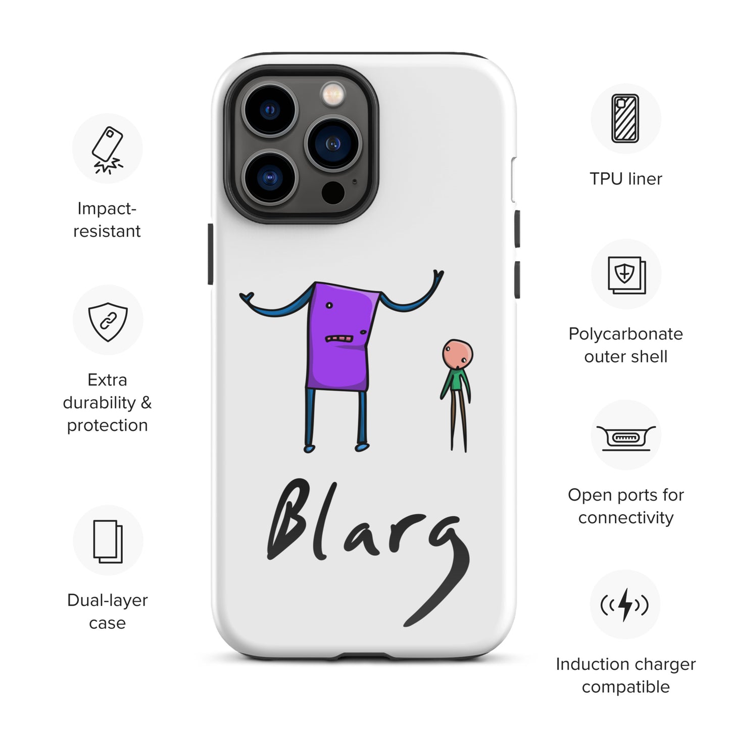 WTF Man Tough Case for iPhone®