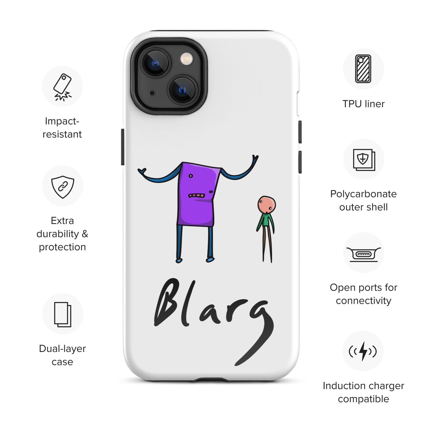 WTF Man Tough Case for iPhone®