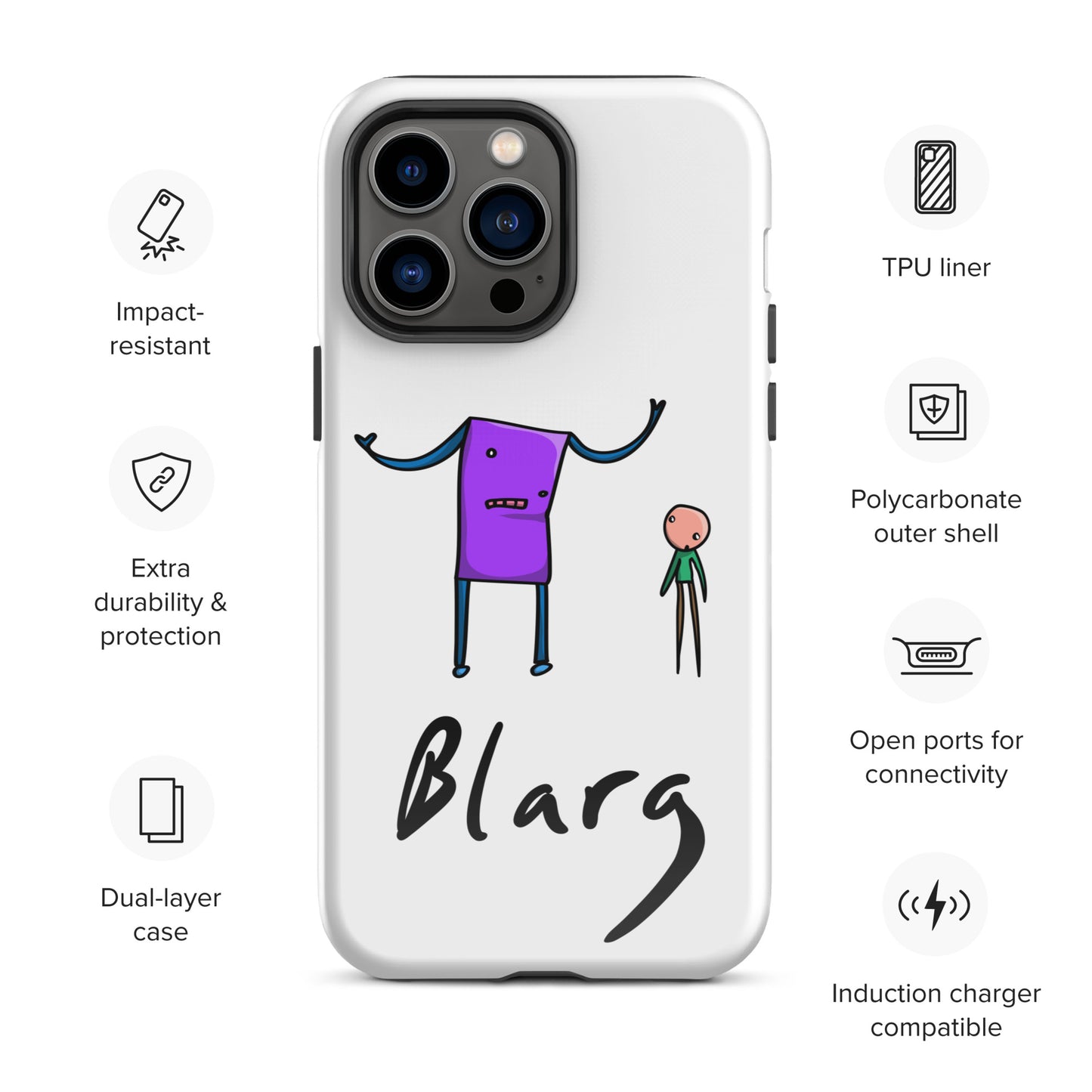 WTF Man Tough Case for iPhone®