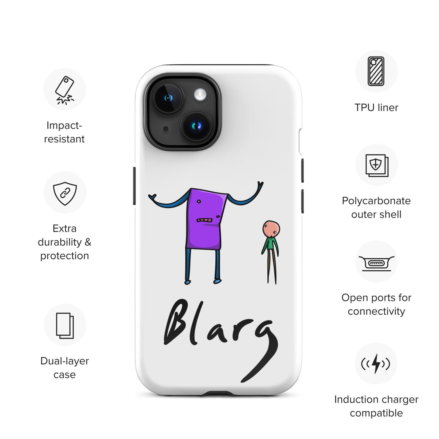 WTF Man Tough Case for iPhone®