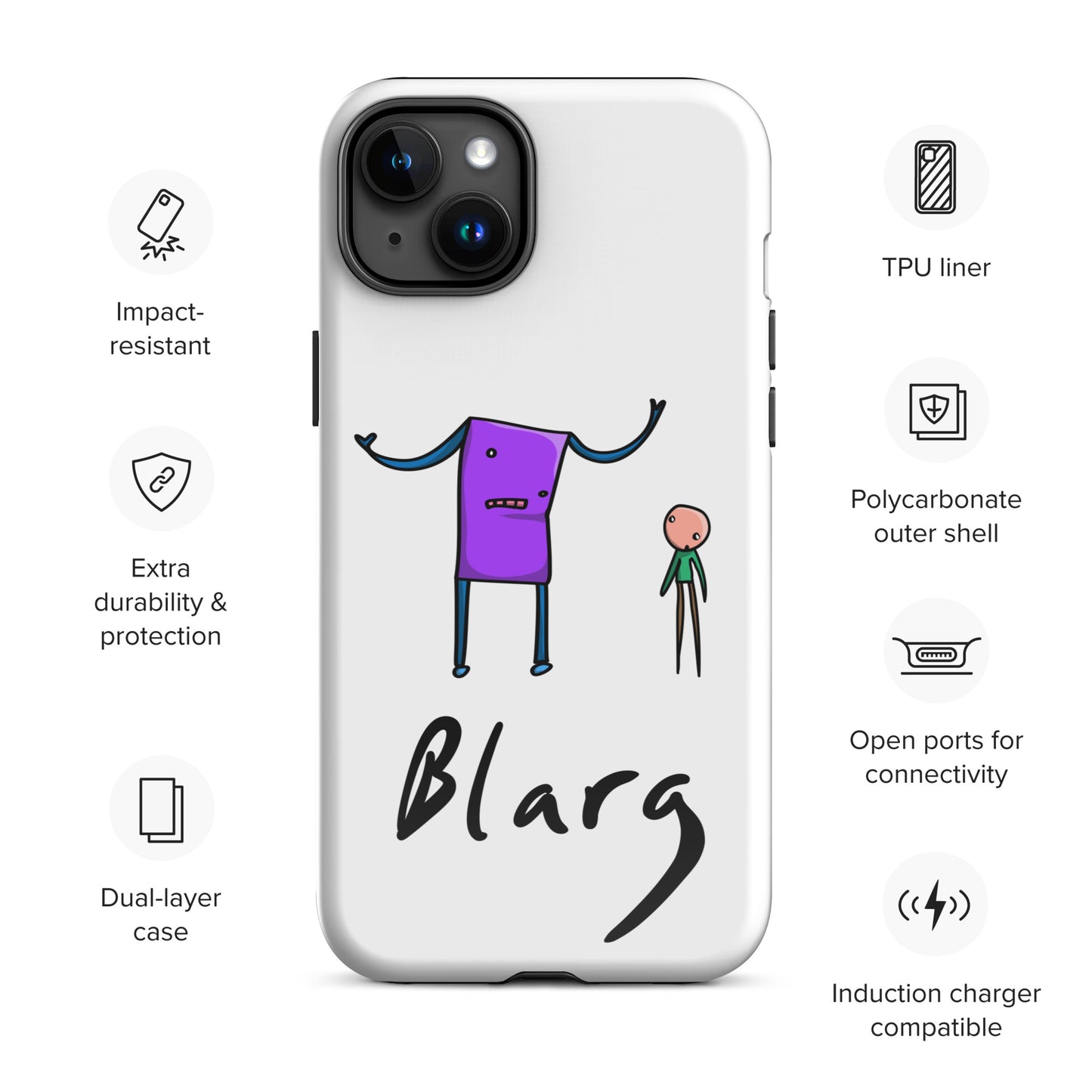 WTF Man Tough Case for iPhone®