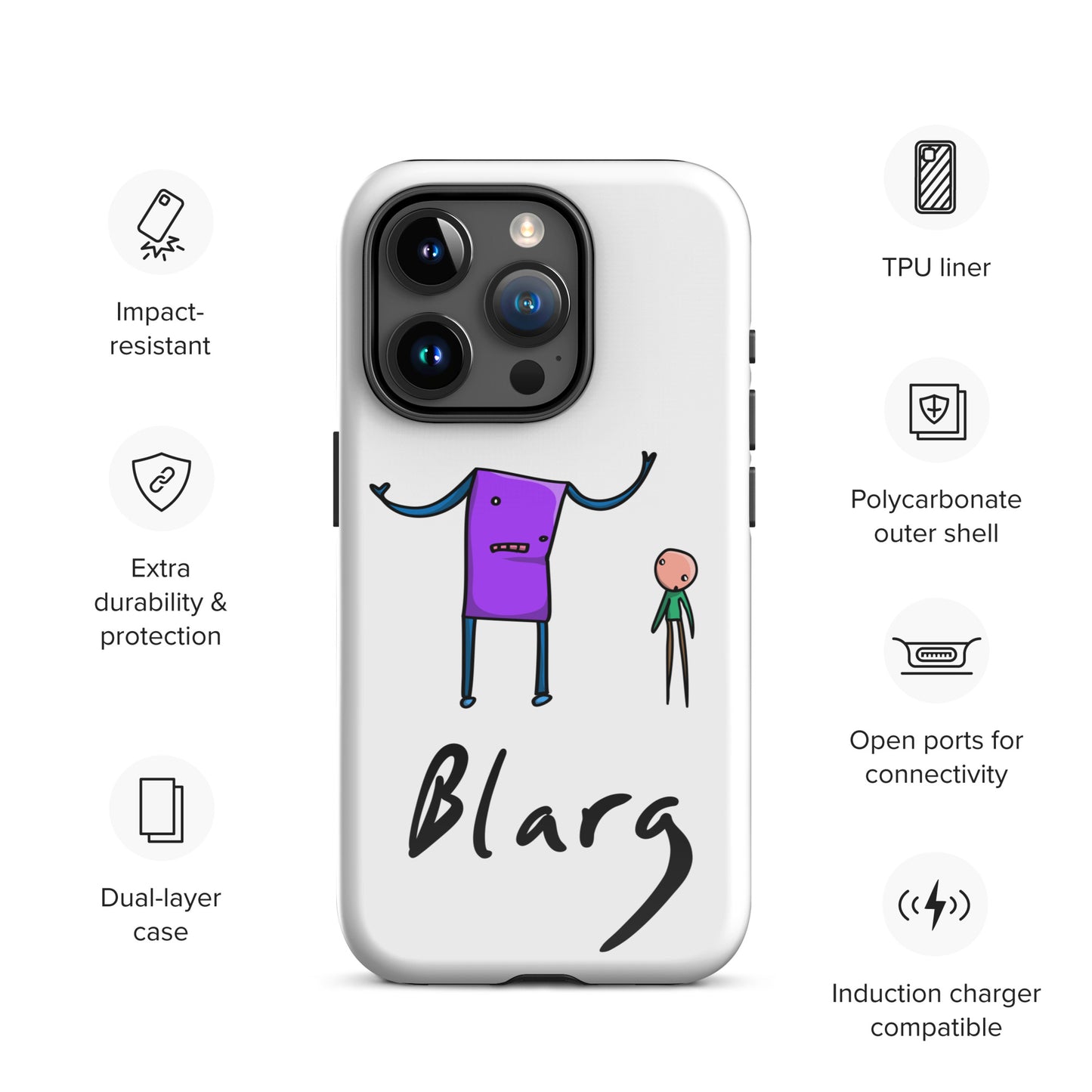 WTF Man Tough Case for iPhone®